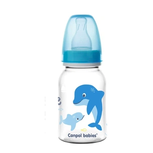 Пляшечка для годування Canpol babies PP LOVE&SEA 120 мл блакитна (59/300_blu) зображення 1