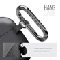 Чехол для наушников Armorstandart Hang Case For Apple AirPods Pro 3 Black (ARM88271) - уменьшенное изображение 4