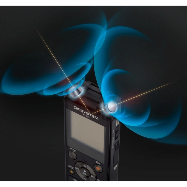 Цифровий диктофон Olympus OM SYSTEM WS-883 Black (8GB) (V420340BE000) - picture 9