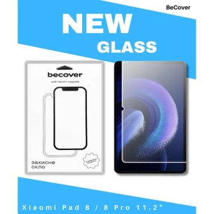 Скло захисне BeCover Xiaomi Pad 8 / 8 Pro 11.2" Clear (714575) изображение 1