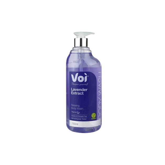 Гель для душа Voi Pamper Yourself Lavender Extract Relaxing Body Wash 750 мл (8681608223521) - изображение 1