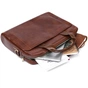 Сумка Vintage Шкіряна чоловіча Коричнева (20470) - зменшене зображення 7