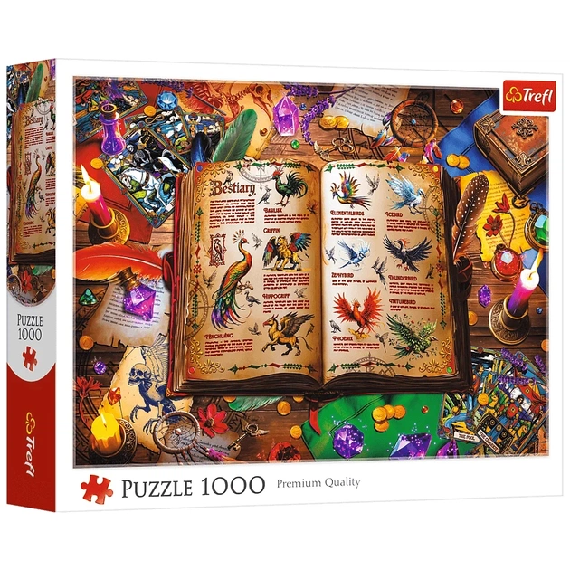Пазл Trefl Атлас фантастических птиц, 1000 элементов (5900511109801) - изображение 1