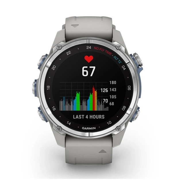 Смарт-годинник Garmin Descent Mk3, 43mm, Passvtd Steel/Fog Gry, Dive Computer, GPS дайвінг комп'ютер (010-02753-04) - picture 12