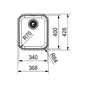 Мийка кухонна Franke 122.0739.540 - зменшене зображення 2