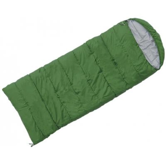 Спальний мішок Terra Incognita Asleep 200 WIDE L green (4823081502234) - зображення 1