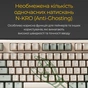Клавиатура Ducky One 3 TKL Cherry MX Red UA USB Cream (DKON2187-RUAPXМAEGGC1) - уменьшенное изображение 9