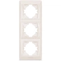 Рамка Videx BINERA кремова 3 поста (VF-BNFR3V-CR) - уменьшенное изображение 1