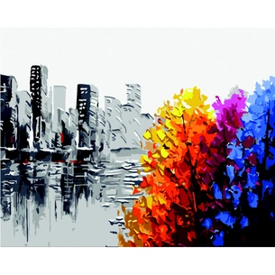 Картина по номерам ZiBi Контраст 40*50 см ART Line (ZB.64180) зображення 1