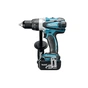 Шуруповерт Makita DDF458RFJ LXT, 18В, 3Аг х 2шт, DC18RC, Makpac, 91/58 Нм - зменшене зображення 1