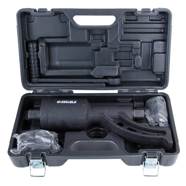 Гайковерт Sigma ручной 350мм, 6800Нм (1:68) с насадками 32, 33мм (6009021) - picture 6