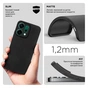 Чохол до мобільного телефона Armorstandart Matte Slim Fit OPPO Reno14 5G Black (ARM87160) - зменшене зображення 3