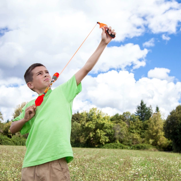 Игрушечное оружие Zing Пускатель с двумя ракетами Air Storm - Sky Ripperz (AS610) - изображение 6