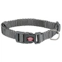 Нашийник для тварин Trixie Premium нейлон S-M 30-45 см/15 мм графітовий (4053032020085) - зменшене зображення 1
