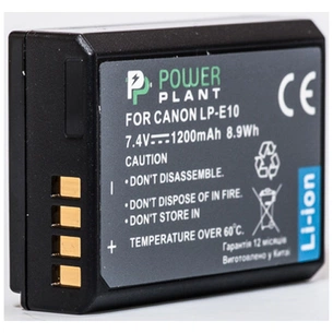 Акумулятор до фото/відео PowerPlant Canon LP-E10 (DV00DV1304) изображение 1