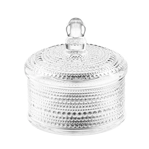 Цукорниця Ardesto Verbena, 12.5 х 15 см, скло, прозорий (AR5020) зображення 1