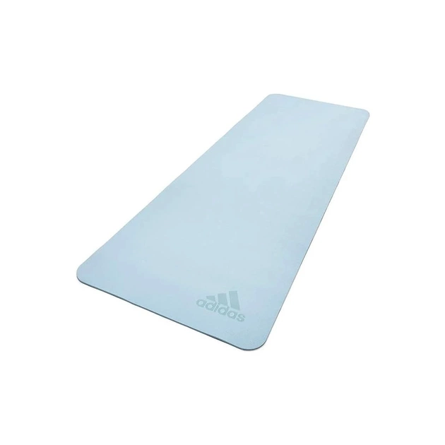 Килимок для йоги Adidas Premium Yoga Mat Уні 176 х 61 х 0,5 см Світло-блакитний (ADYG-10300BL) - зображення 2