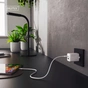Зарядний пристрій Digitus 1xUSB-C + 1xUSB PD45W GaN white (DA-10302) - зменшене зображення 3