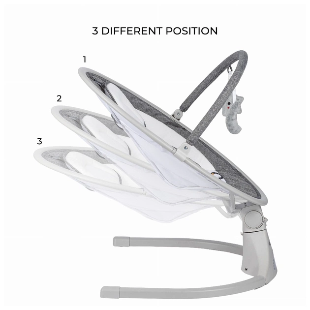 Крісло-гойдалка FreeON Elite, grey (84898) - зображення 5