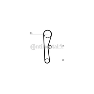 Ремінь ГРМ CONTITECH CT674 изображение 1