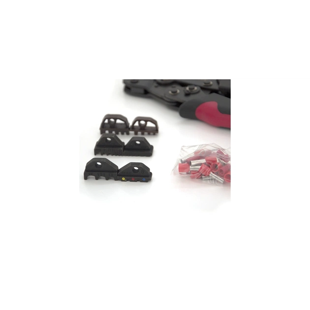 Затиск для клем CINLINELE Black-red + насадки 06 -0.5-6mm2, 02С -0.5-2.5mm2, 06WF -0.25-6mm2 (Cinlin-06-02C-06WF) - picture 5