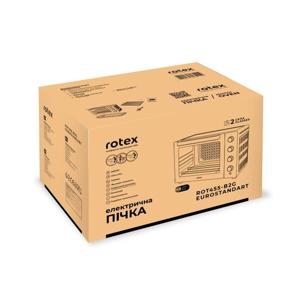 Електропіч Rotex ROT455-B2G EUROSTANDART - picture 11