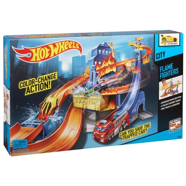 Автотрек Hot Wheels Приборкувачі вогню (BGK05) - изображение 1