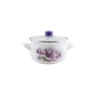 Каструля Interos емаль Фіолетова Лілія 4,0л 20см (ІТ-6/LA 4л) - зменшене зображення 1