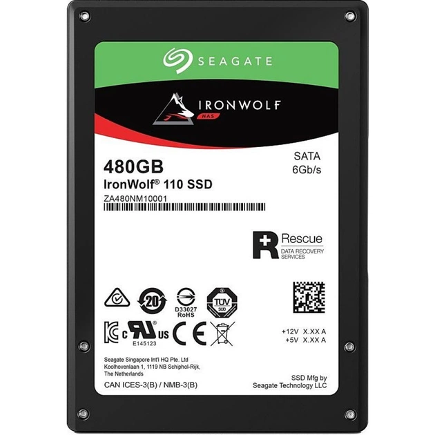 Накопичувач SSD 2.5" 480GB Seagate (ZA480NM10011) - зображення 1