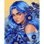 Картина по номерам Santi Крижана красуня 40*50 см ©pollypop92 (954734) - зменшене зображення 1