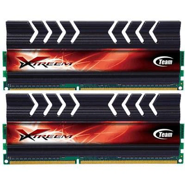 Модуль пам'яті для комп'ютера DDR3 8GB (2x4GB) 2400 MHz Team (TXD38G2400HC10QDC01) - зображення 1
