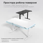 Комп'ютерний стіл Anda Seat Xtreme White (AD-D-DD1-1400-07-W) - зменшене зображення 12