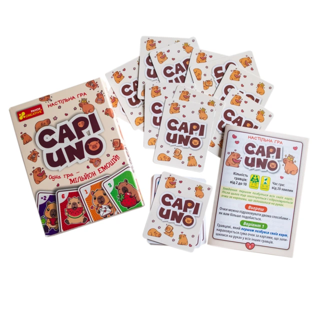 Настільна гра Ранок Капі UNO (4827476909394) - изображение 8