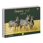 Альбом для малювання Yes А4 WILD ANIMALS на спіралі, 30 аркушів (130454) - зменшене зображення 2