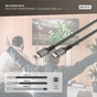 Кабель мультимедийный HDMI M to HDMI M 3.0m V2.1 8K60Hz 48Gbps black Digitus (DB-330200-030-S) - уменьшенное изображение 6