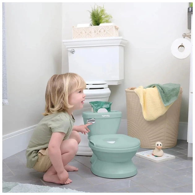 Горщик Ingenuity My Size Potty Pro унітаз дитячий зелений (11124.04) - picture 4