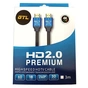 Кабель HDMI (M) - HDMI (M), 3 м, Black, GTL, V2.0 (GTLHMHM3V20BK) - зменшене зображення 3