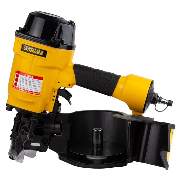Цвяхозабивач Sigma котушковий 1.56л/удар 8бар цвяхи 45-70мм (6713511) - picture 9
