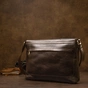 Сумка Grande Pelle Шкіряна чоловіча Коричнева (11430) - зменшене зображення 9