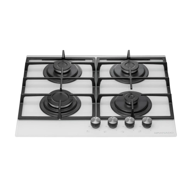 Варочна поверхня GRANADO GGH 62-104 white glass - picture 2