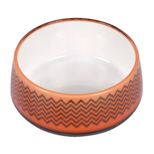 Посуд для собак AnimAll Миска з візерунком 300 мл помаранчева (6914068020198) зображення 1