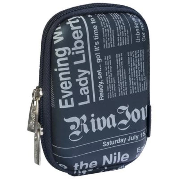 Фото-сумка RivaCase Digital Case (7103PU dark blue (newspaper)) - изображение 1