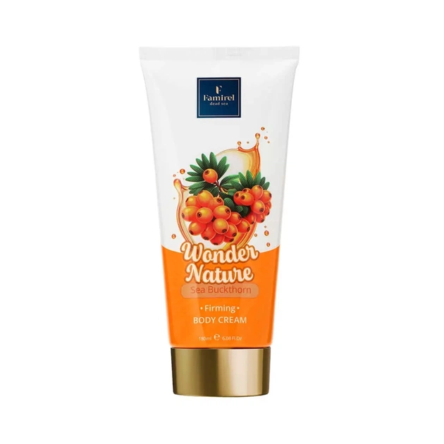 Крем для тела Famirel Wonder Nature Sea Buckthorn Firming Body Cream 180 мл (7290114086158) - изображение 1