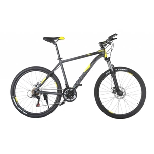 Велосипед Trinx M136 26"х19" Matt-Grey-Yellow-Black (10030073) зображення 1