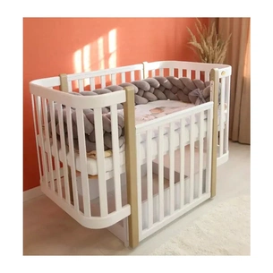 Ліжечко Angelo Magic (мокко) дерево120х60 (13000) зображення 1