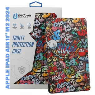 Чохол до планшета BeCover Smart Case Apple iPad Air 11" M2/M3 (2024/2025) Graffiti (711605) зображення 1