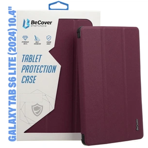 Чохол до планшета BeCover Smart Case Samsung Tab S6 Lite (2024) 10.4" P620/P625/P627 Red Wine (710821) зображення 1