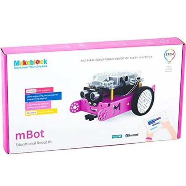 Робот Makeblock mBot v1.1 BT Pink (09.01.07) - picture 7
