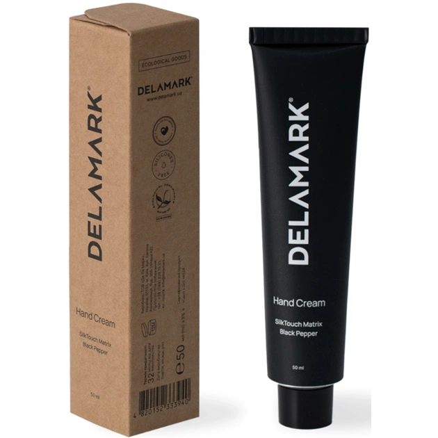 Крем для рук DeLaMark Black Pepper 50 мл (4820152333940) - изображение 1