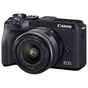 Цифровий фотоапарат Canon EOS M6 Mark II + 15-45 IS STM + EVF Kit Black (3611C053) - зменшене зображення 1